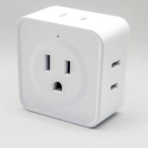 Brand New 5-in-1 Multi Plug Outlet Extender Wall Adapter AC Splitter - Picture 3 of 7